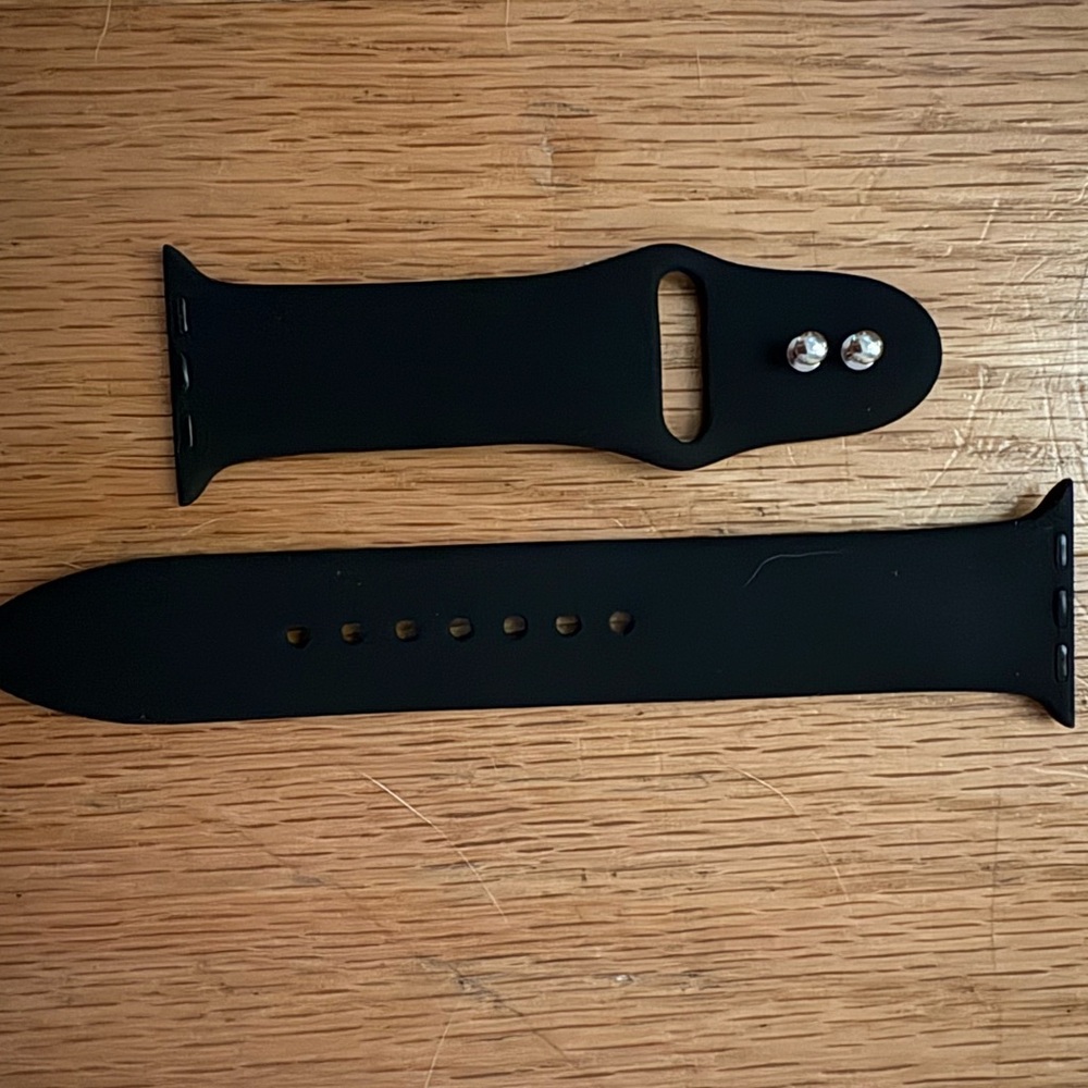Apple Midnight Silicone iWatch band